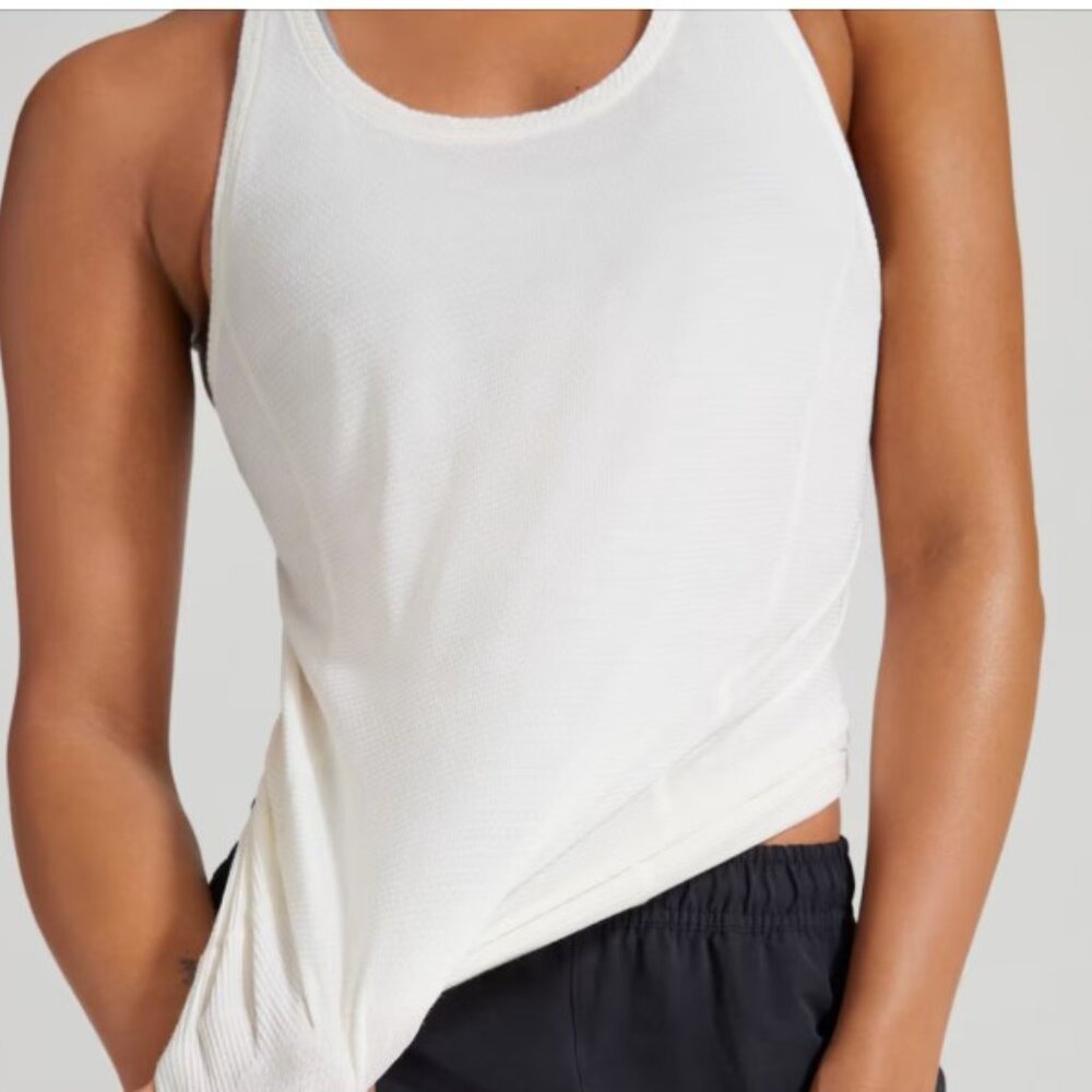 Allbirds Run Tank - Natural.  NWOT.  Size L